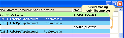 URB 提交/完成追踪